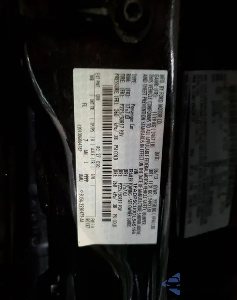 2013 Ford C-Max Premium from USA, damaged, VIN 1FADP5CU0DL545196